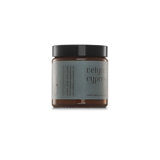 Vetyver & Cypress — Candela profumata 120g