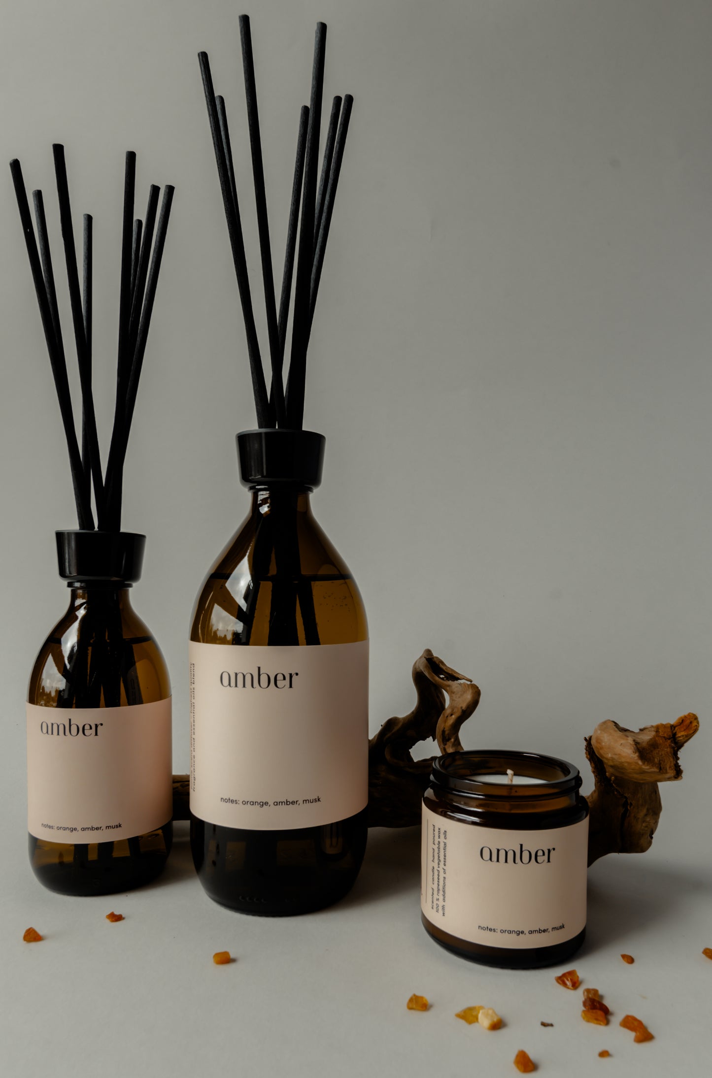 "Amber" fragrances diffuser