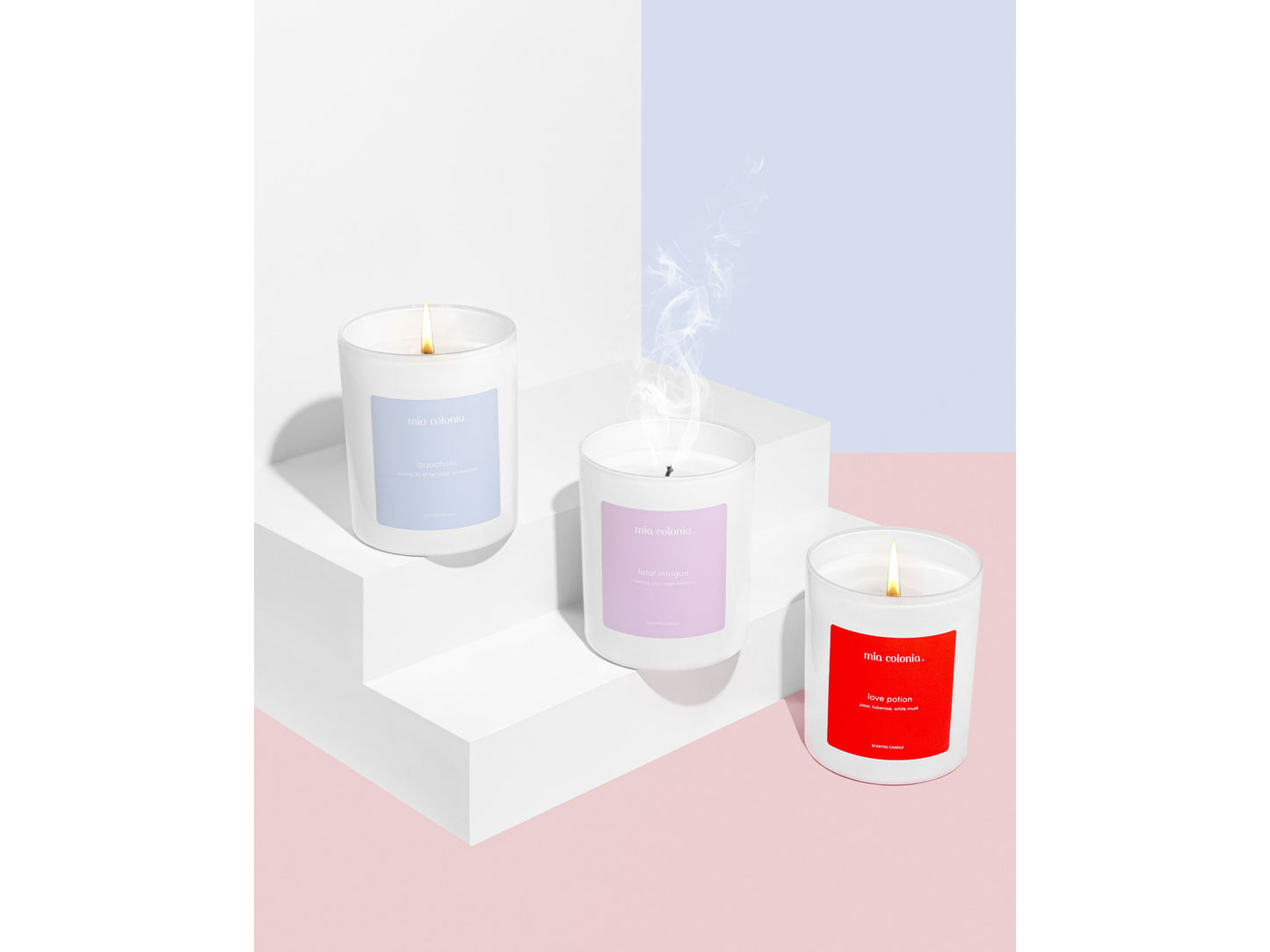 “Aquaholic” Armonica scented candles 100% natural rapeseed wax 250g