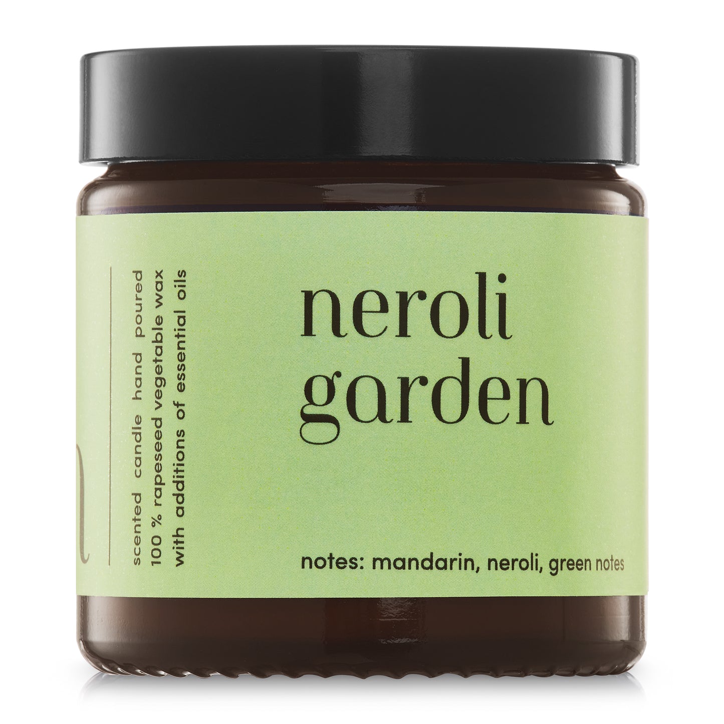 Scented candle minimal Neroli Garden