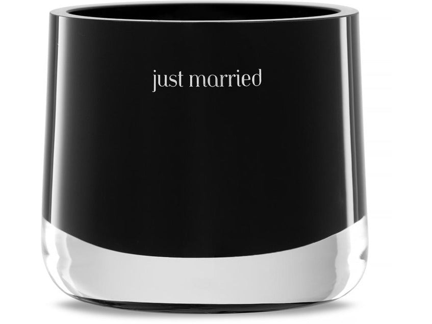 Black message candle 160g