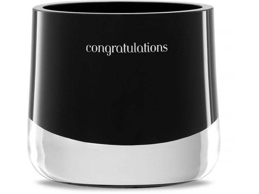 Black message candle 160g