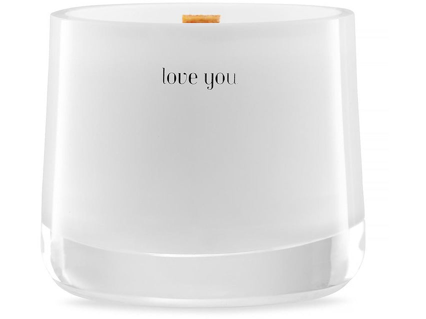 White message candle