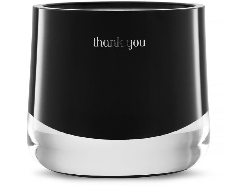 Black message candle 160g