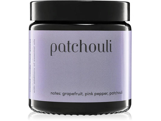 "Patchouli" scented candle 100% natural rapeseed wax 120g
