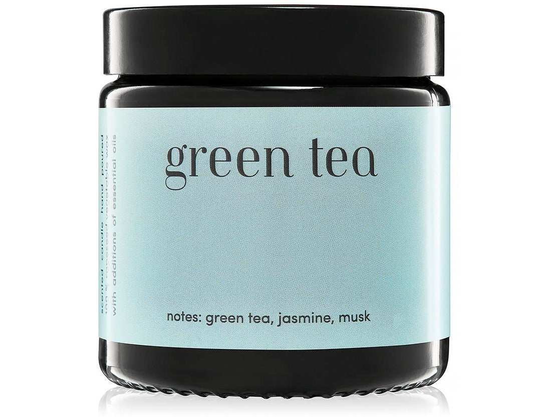 "Green Tea" scented candle 100% natural rapeseed wax 120g
