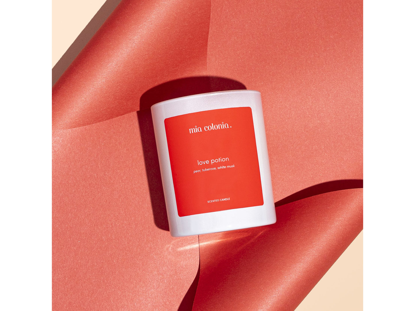 "Love Potion" Armonica scented candles 100% natural rapeseed wax 250g