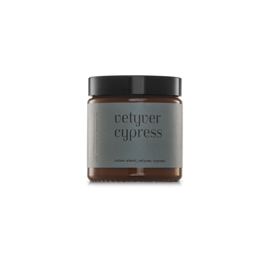 Vetyver & Cypress — Candela profumata 120g