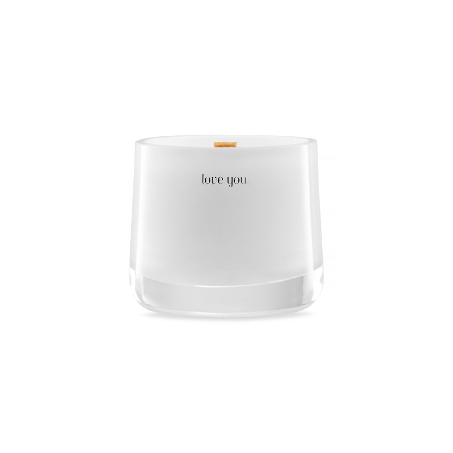 White message candle