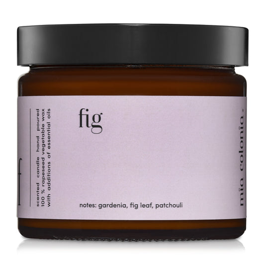 "Fig" scented candle 100% natural rapeseed wax 250g