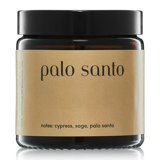Scented candle minimal Palo Santo