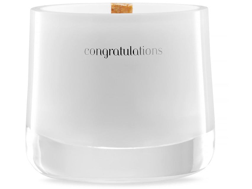 White message candle