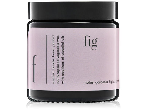 Scented candle minimal Fig
