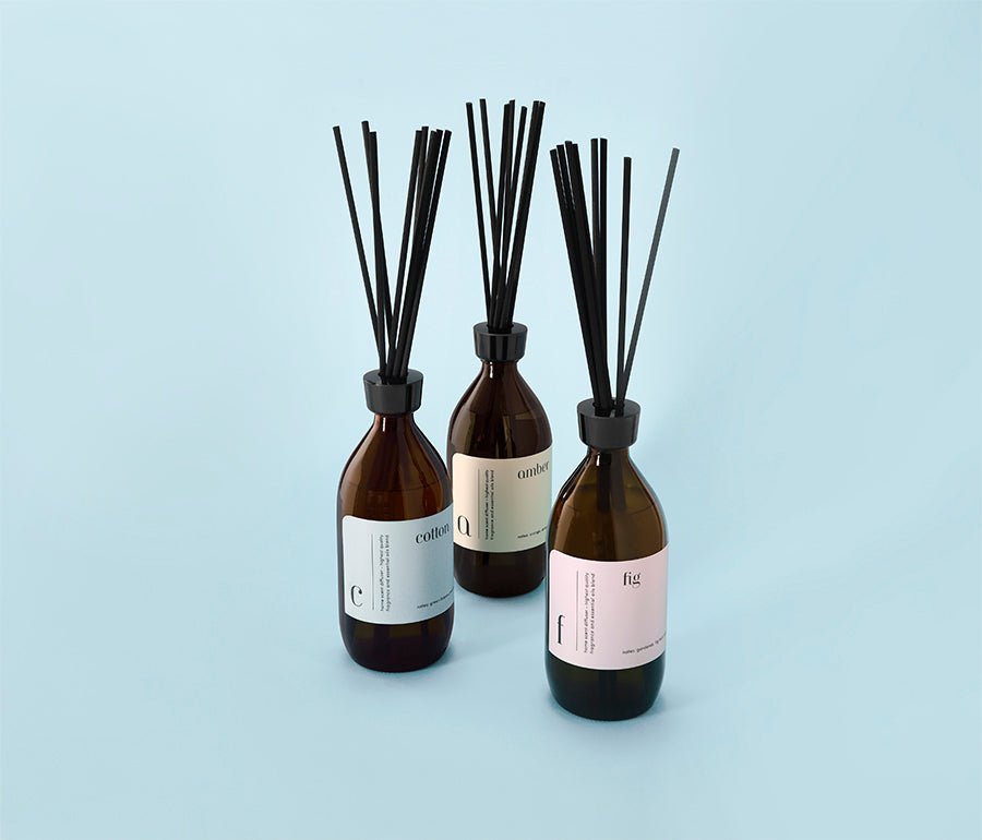 "Amber" fragrances diffuser