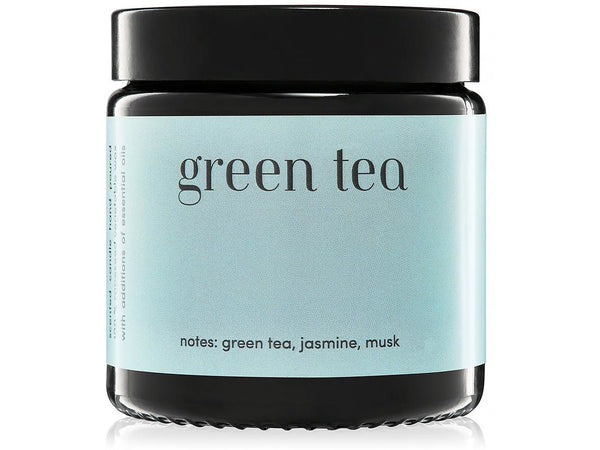Scented candle minimal Green Tea